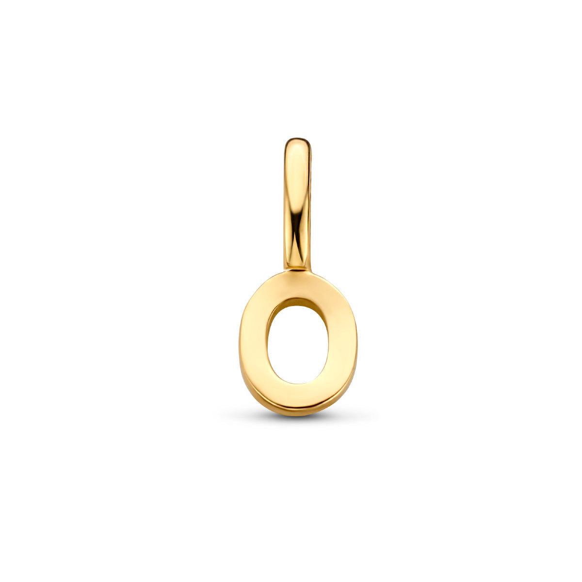 Hanger letter O 9,5 mm 14K geelgoud #Letter_O