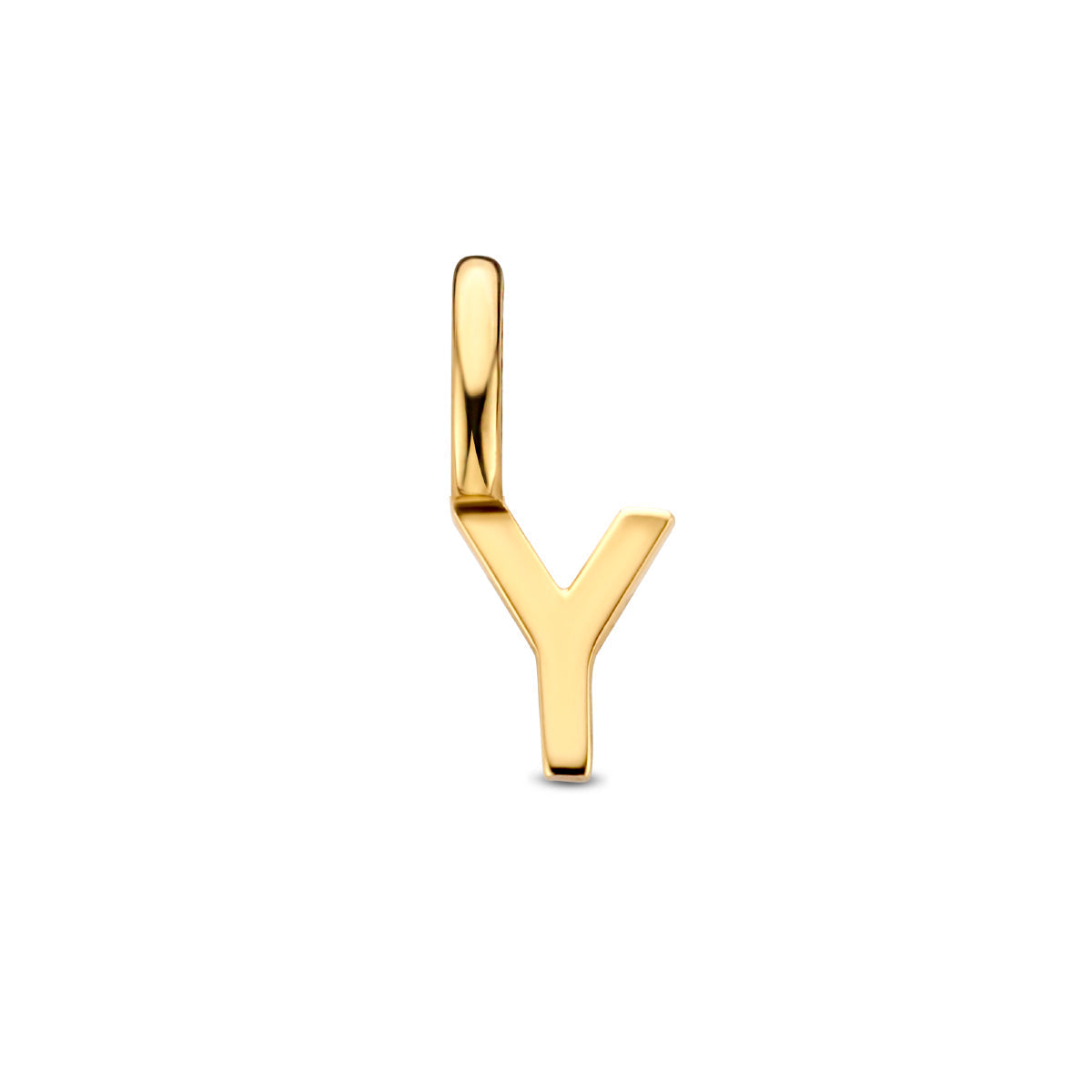 Hanger letter Y 9,5 mm 14K geelgoud #Letter_Y