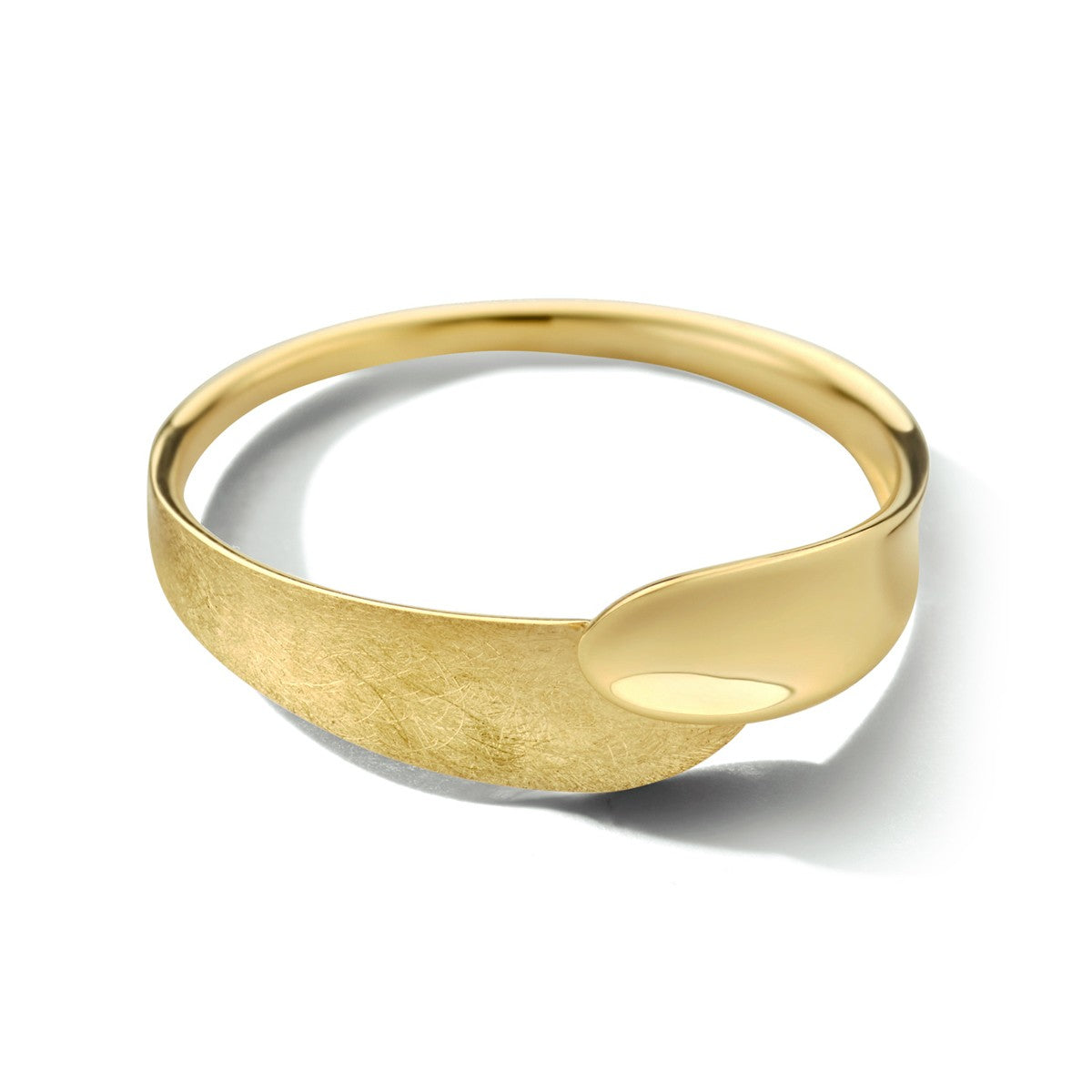 Fantasy Collection Ring gescratcht 14K geelgoud