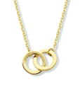 14K geelgoud collier rondjes 40 - 42 - 44 cm 4024413 - PansiteNederland.nl