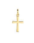 14K geelgoud hanger kruis 4024418 - PansiteNederland.nl