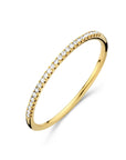 14K Geelgoud Ring Diamant 0.083Ct H Si 4024501 - PansiteNederland.nl