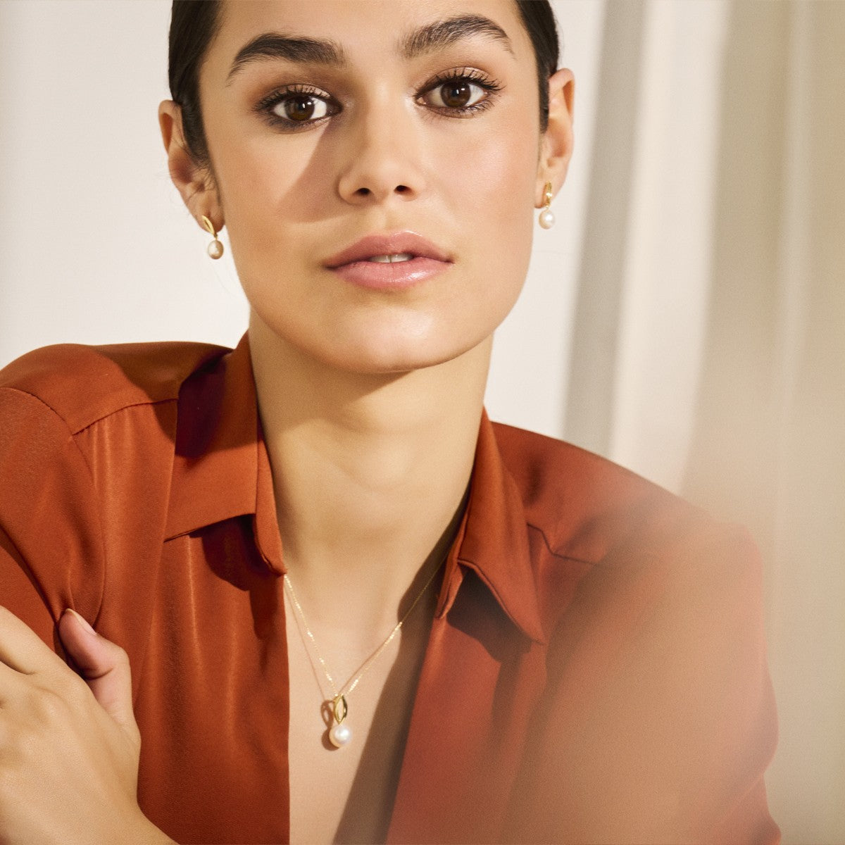 Fantasy Collection Hanger parel 14K geelgoud