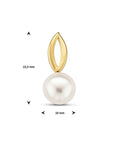 14K geelgoud hanger parel 4024705 - PansiteNederland.nl