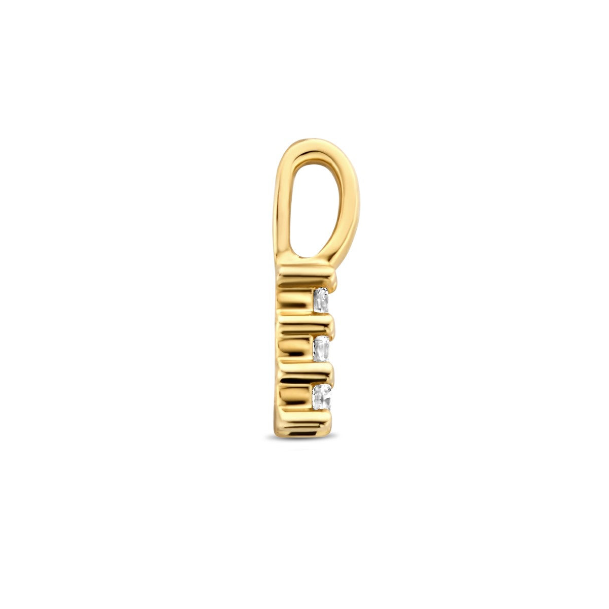 Fantasy Collection Hanger diamant 0.05ct h si 11 mm 14K geelgoud