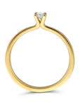 14K Geelgoud Ring Diamant 0.15Ct H Si 4024722 - PansiteNederland.nl