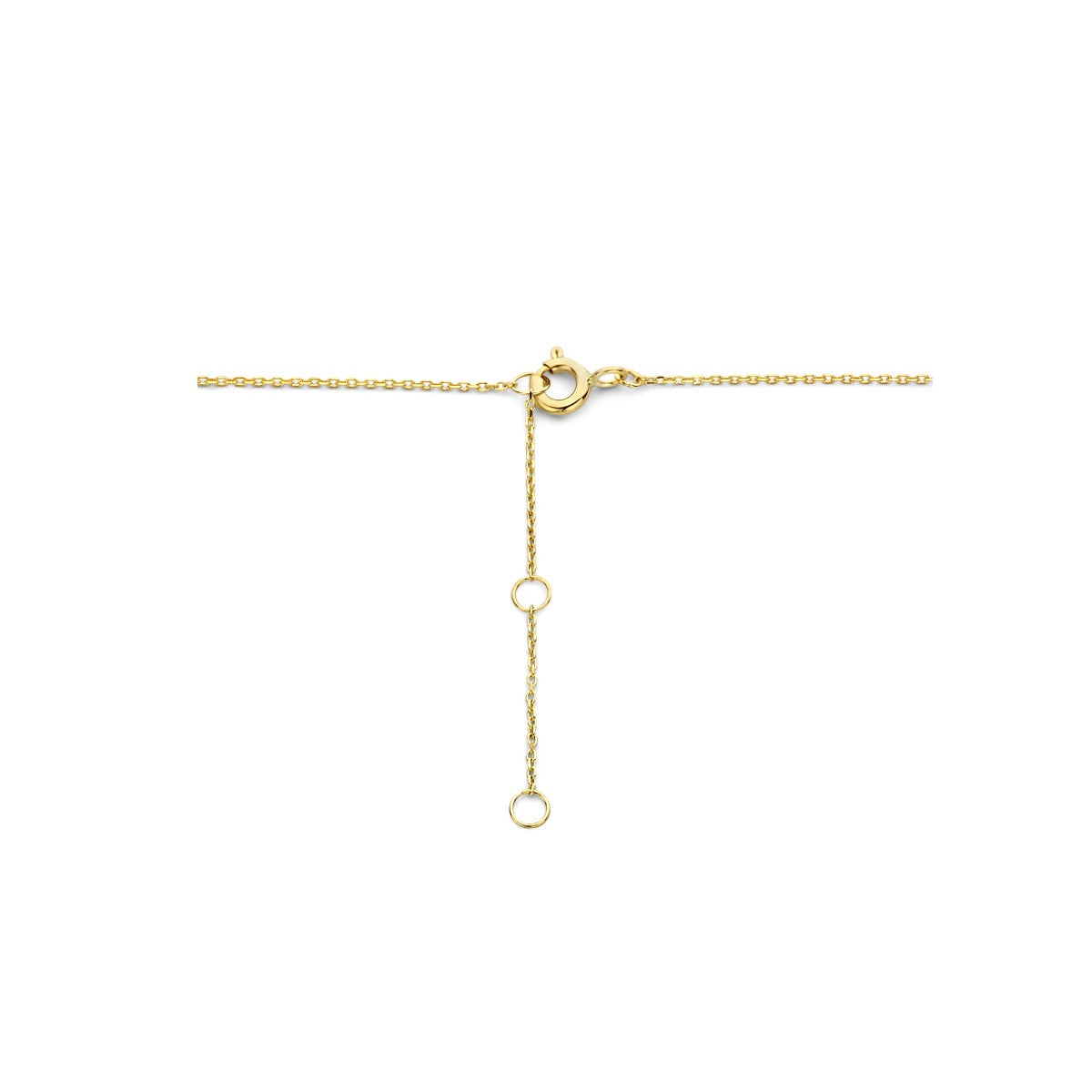 Fantasy Collection Collier klavertje 40 - 42 - 44 cm 14K geelgoud