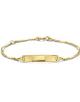 14K Geelgoud Graveerarmband Plaat 5,0 mm 4024808 - PansiteNederland.nl