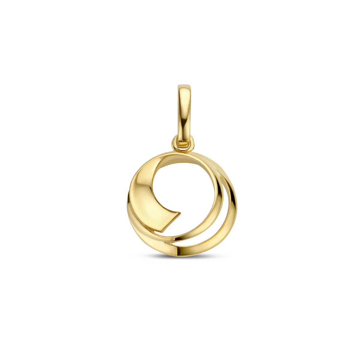 Fantasy Collection Hanger rondje 14K geelgoud