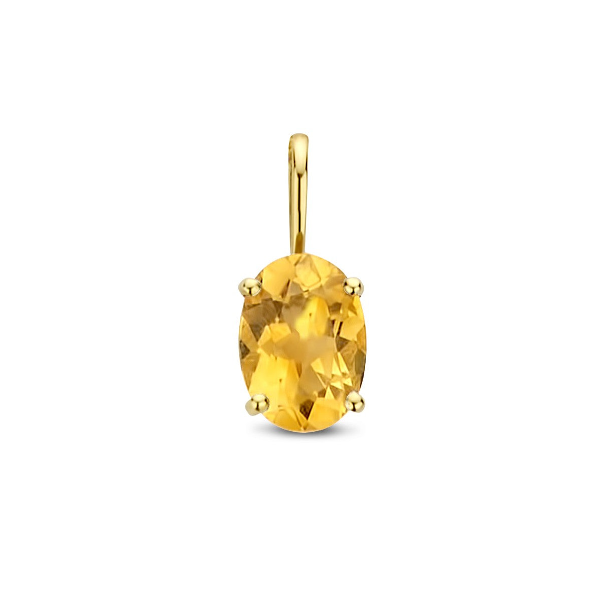 Fantasy Collection Hanger citrien 14K geelgoud