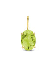 14K geelgoud hanger peridot 4025140 - PansiteNederland.nl