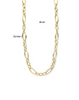 14K geelgoud collier anker 9,2 mm 45 cm 4025152 - PansiteNederland.nl