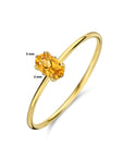14K Geelgoud Ring Citrien 4025160 - PansiteNederland.nl