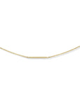 14K geelgoud collier balkjes 43 - 45 cm 1,3 mm 4025199 - PansiteNederland.nl