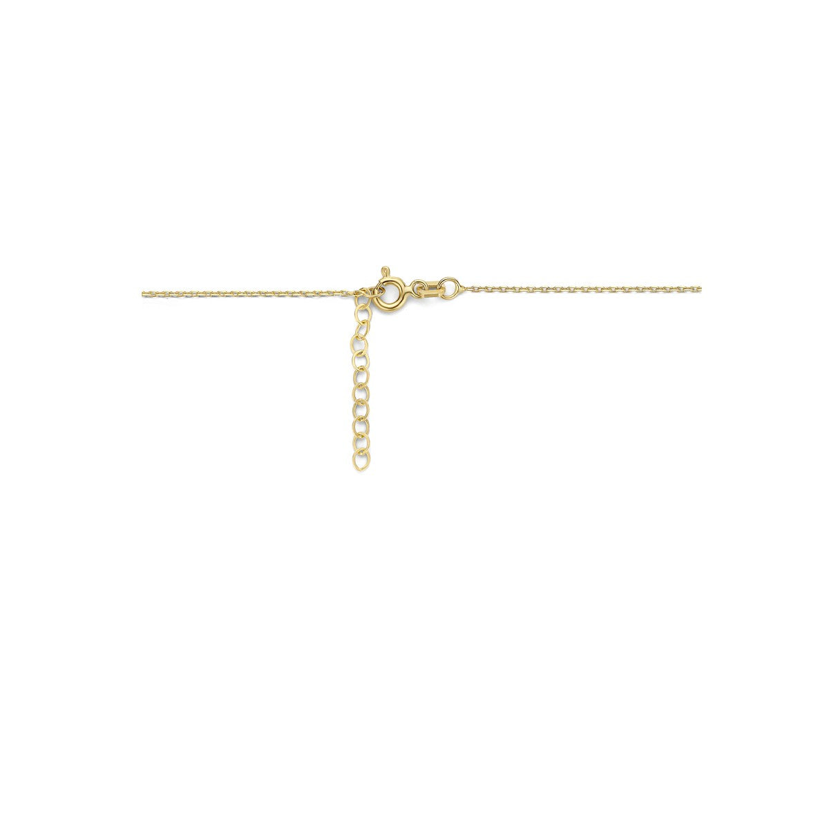 Fantasy Collection Collier zirkonia 41 + 3 cm 14K geelgoud