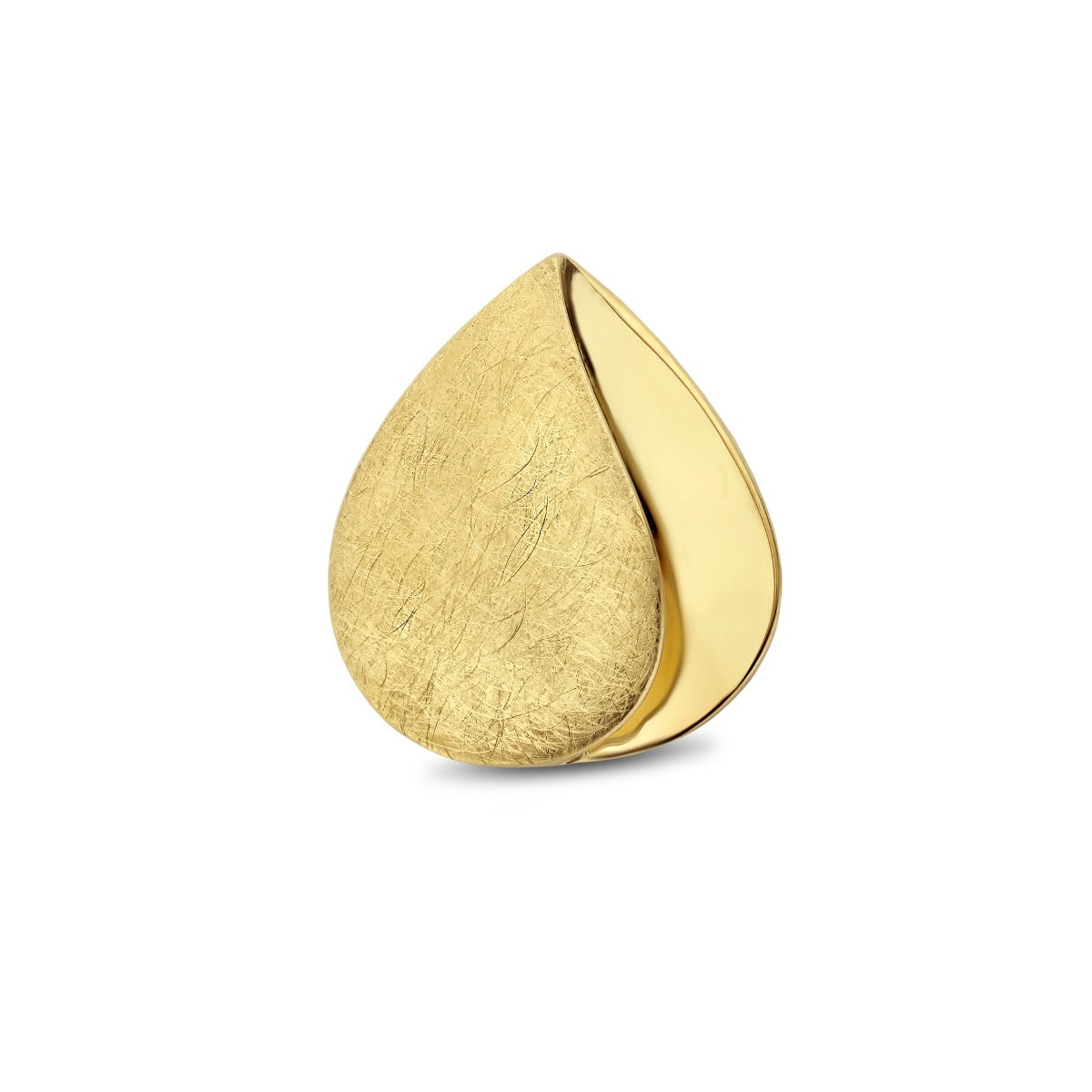 Fantasy Collection Hanger poli/mat 14K geelgoud