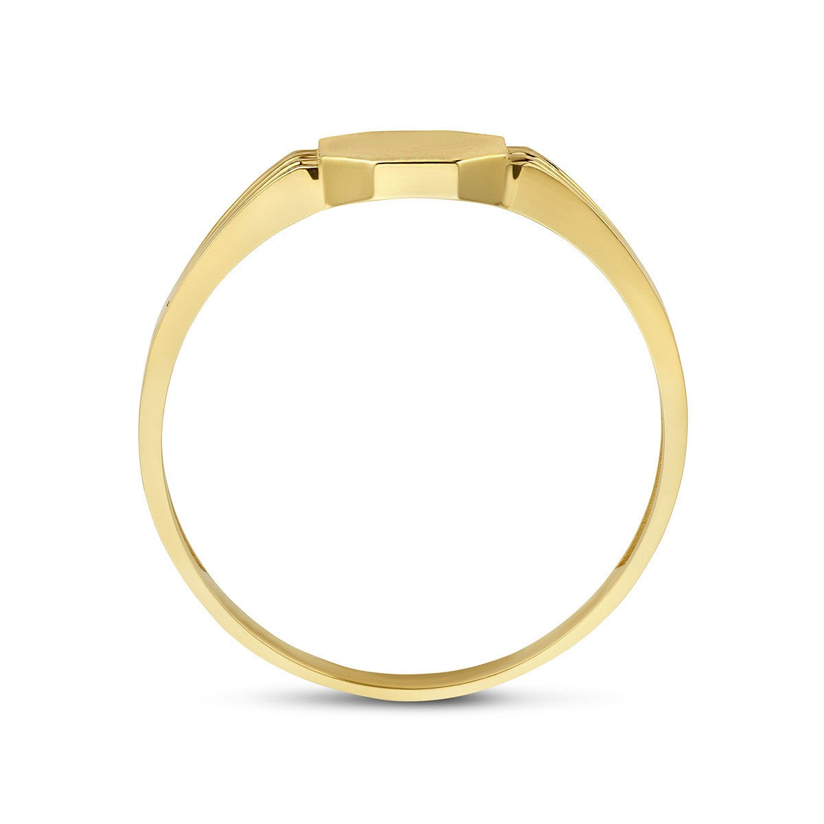 Fantasy Collection Graveerring 14K geelgoud