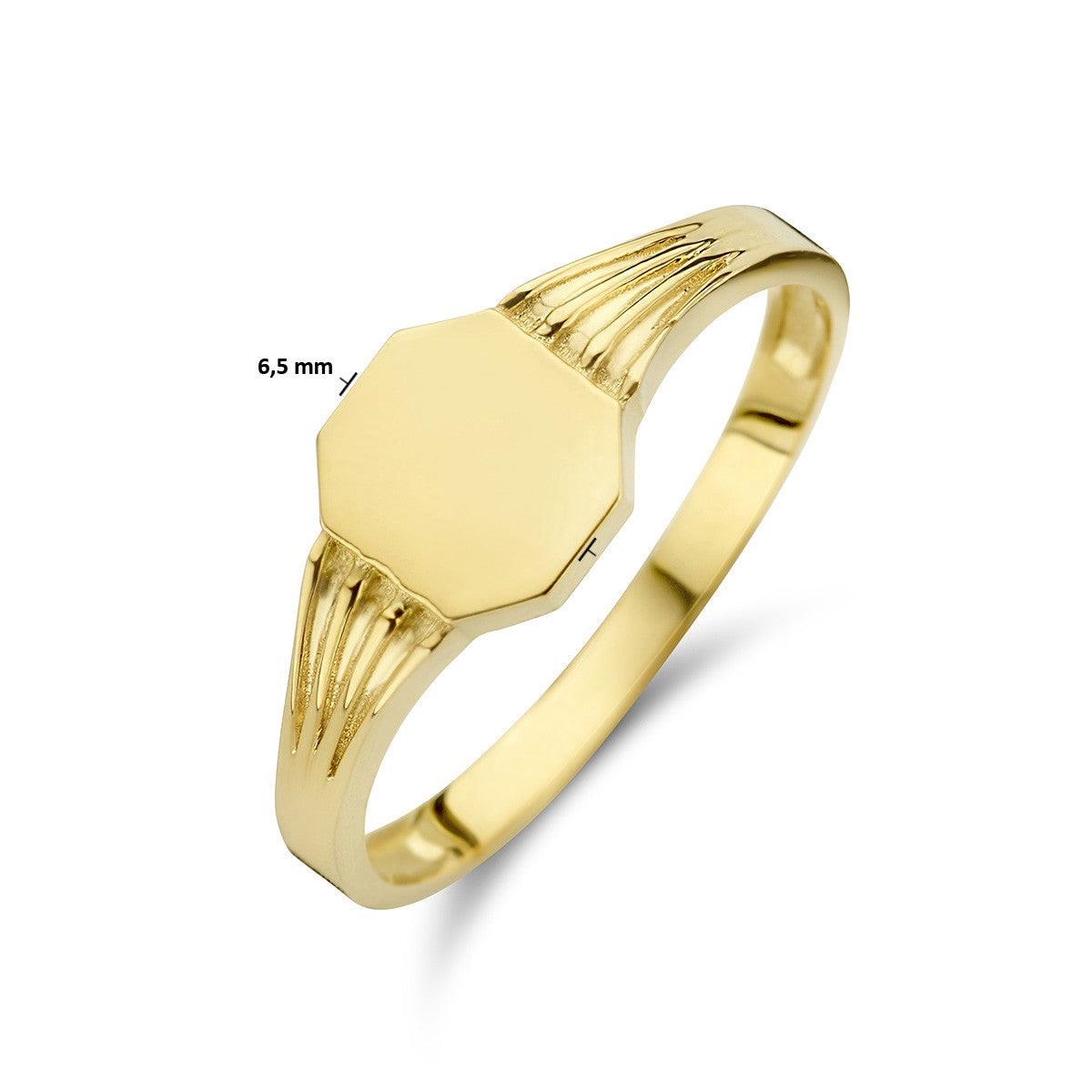 Fantasy Collection Graveerring 14K geelgoud