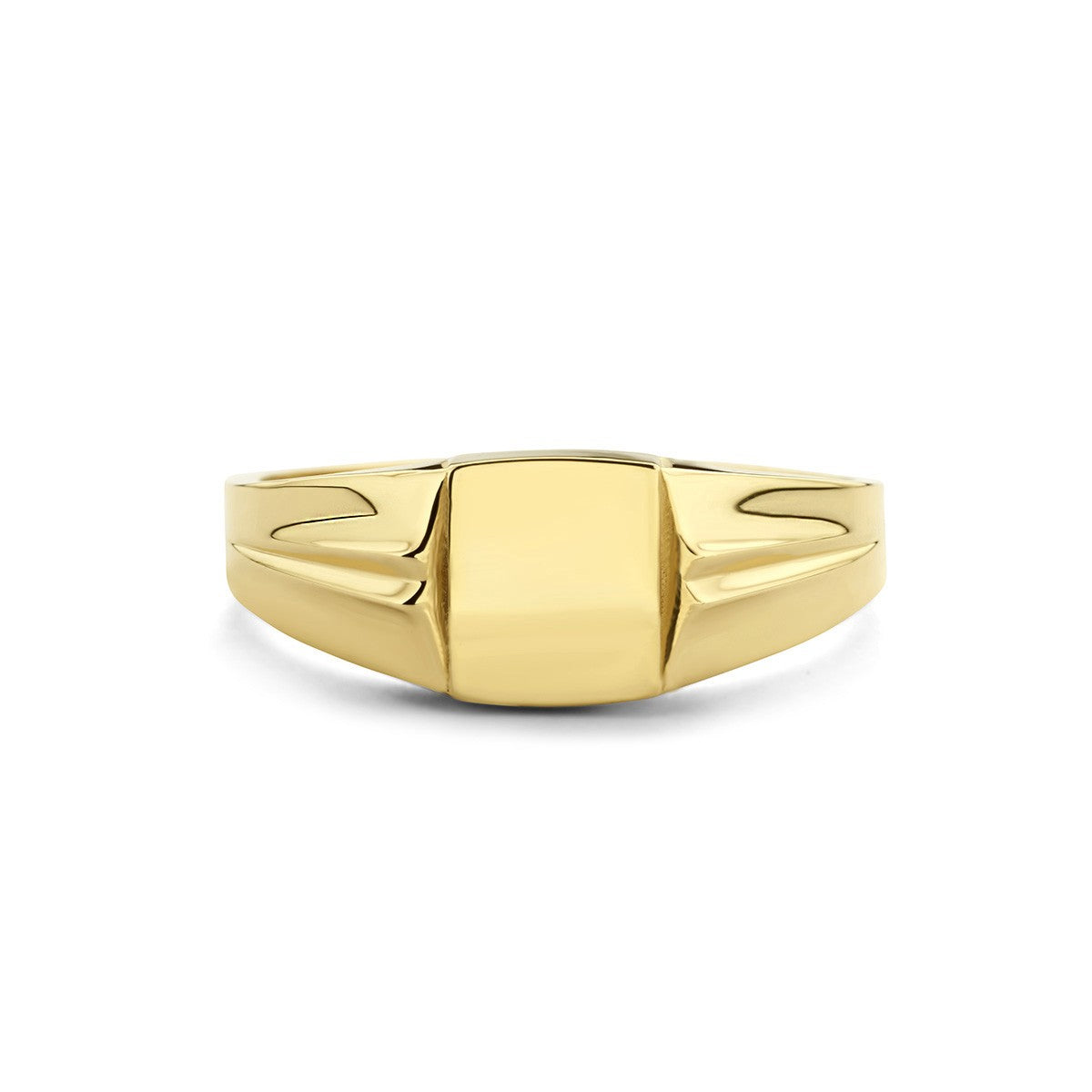 Fantasy Collection Graveerring 14K geelgoud