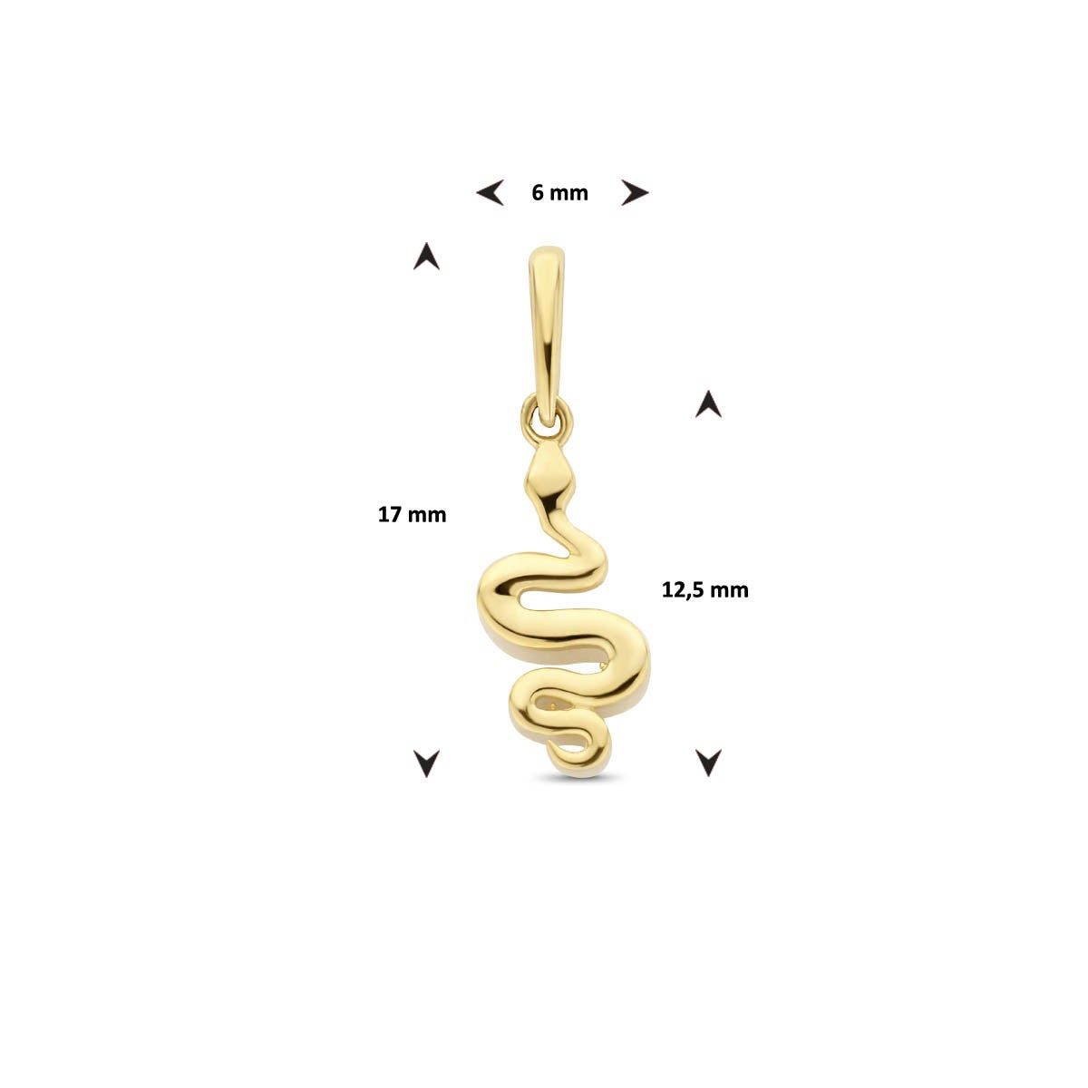 Fantasy Collection Hanger slang 14K geelgoud