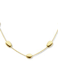 14K geelgoud collier bolvormige elementen 42 - 45 cm 4025781 - PansiteNederland.nl
