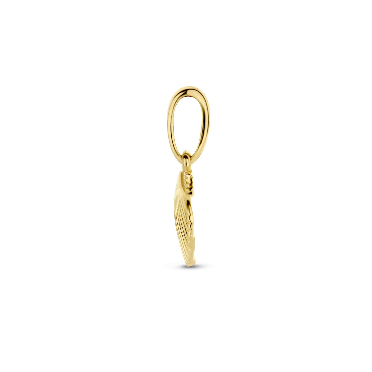 Fantasy Collection Hanger schelp 12 mm 14K geelgoud