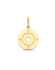 14K geelgoud hanger kompas 4025882 - PansiteNederland.nl