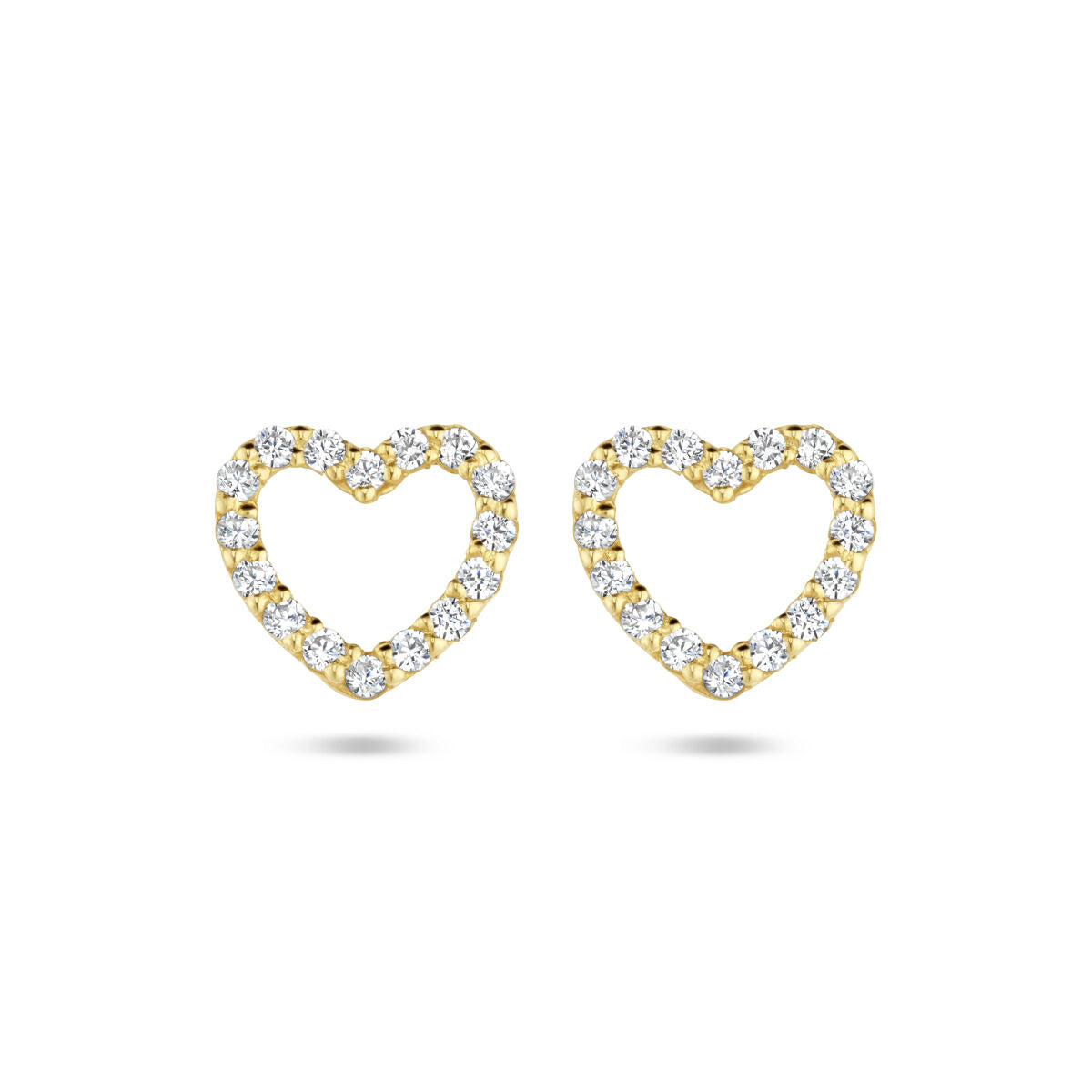 Fantasy Collection Oorbellen zirkonia 14K geelgoud