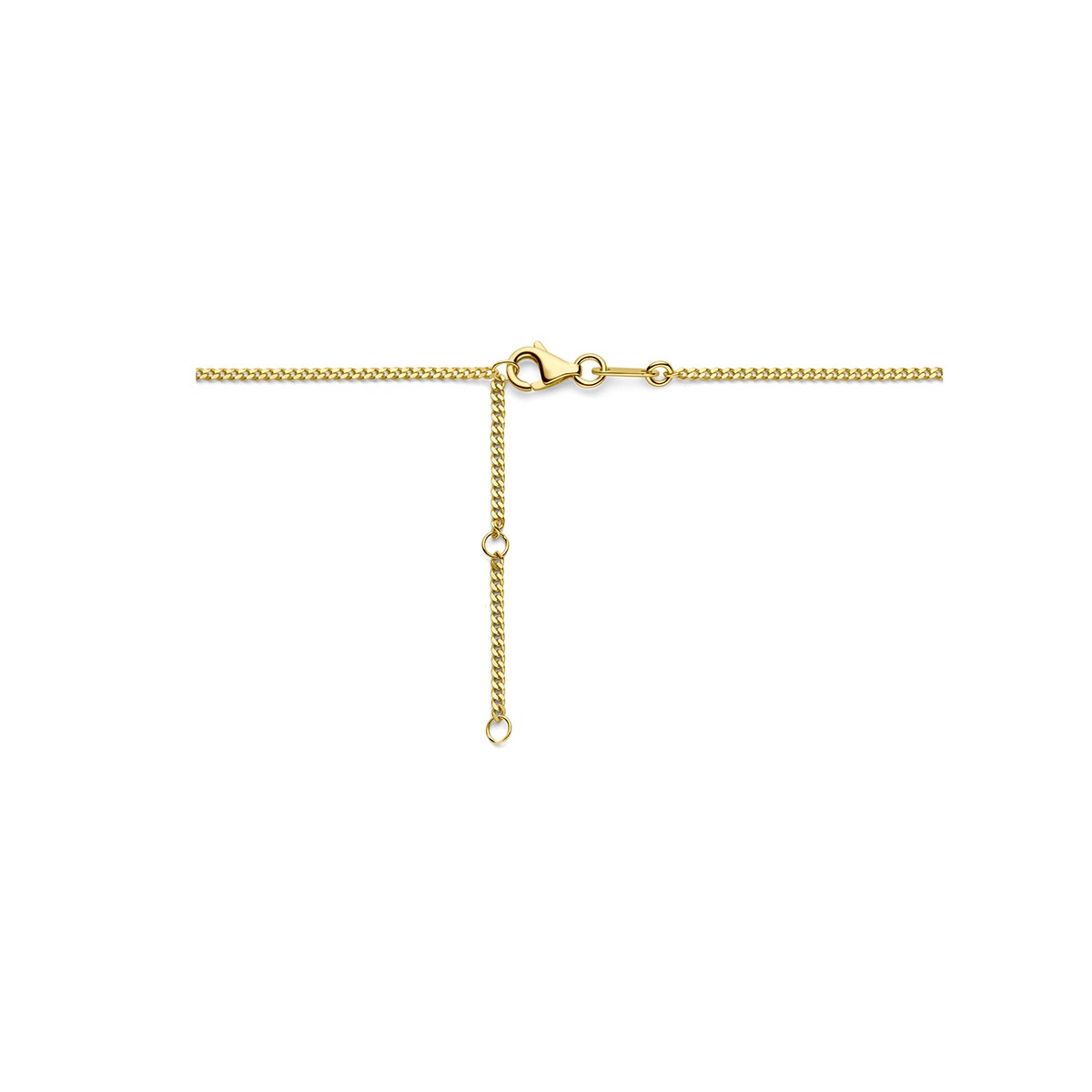 Fantasy Collection Collier balkjes 40 - 42 - 44 cm 14K geelgoud