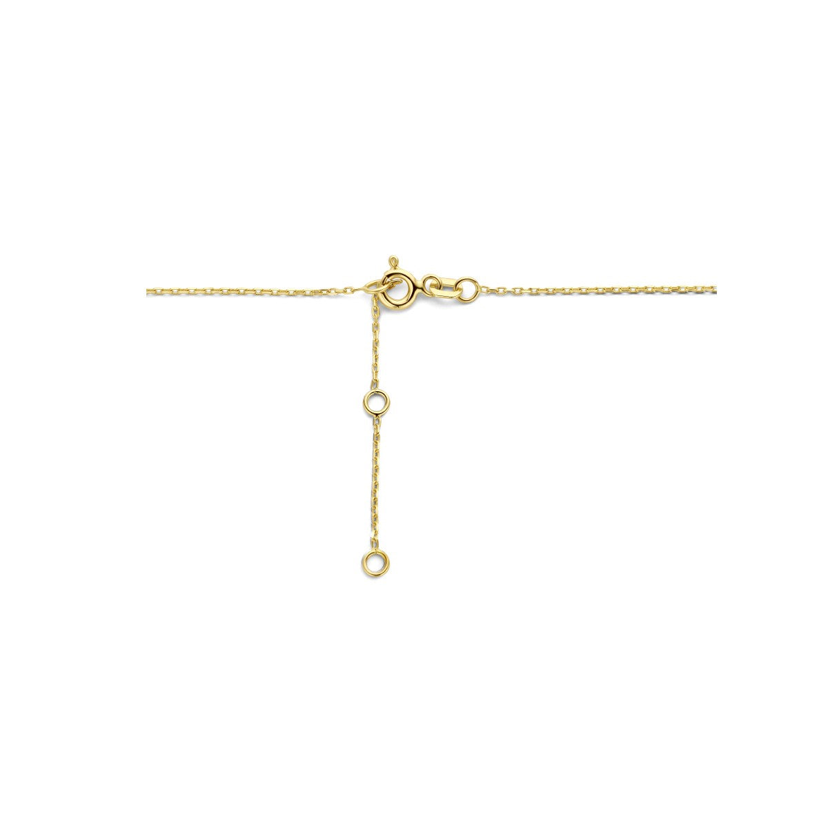 Fantasy Collection Collier kruis 40 - 42 - 44 cm 14K geelgoud