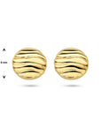 14K Geelgoud Oorknoppen Rondje 4026502 - PansiteNederland.nl
