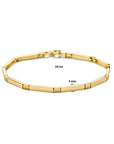 14K Geelgoud Armband Choker 3,0 Mm 19 Cm Poli/Mat 4026645 - PansiteNederland.nl