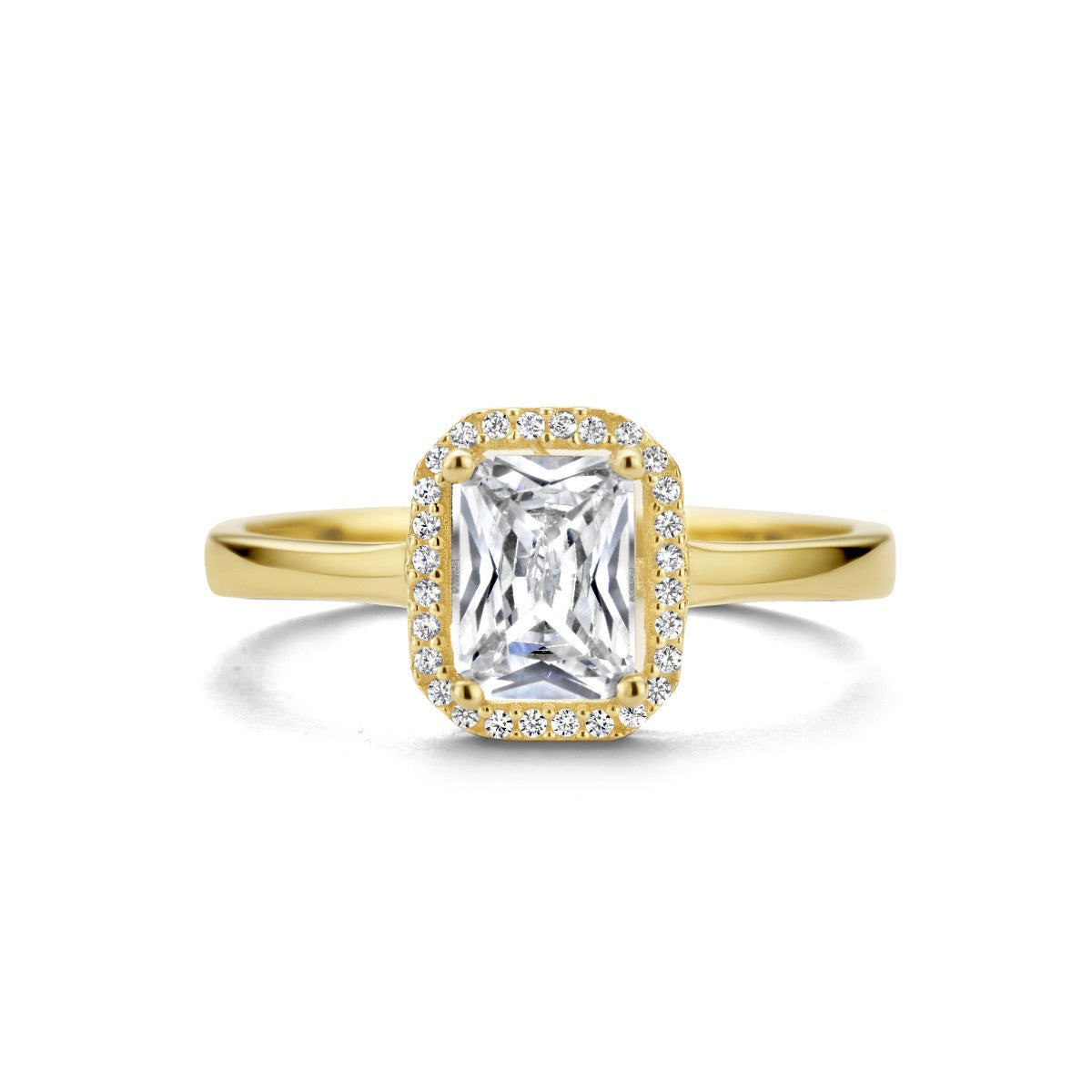 Fantasy Collection Ring zirkonia 14K geelgoud