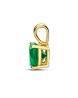 14K geelgoud hanger groen agaat 4026971 - PansiteNederland.nl