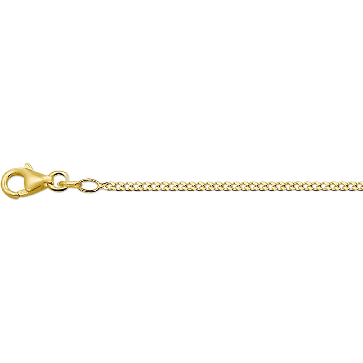 Fantasy Collection Armband gourmette 1,7 mm 14K geelgoud
