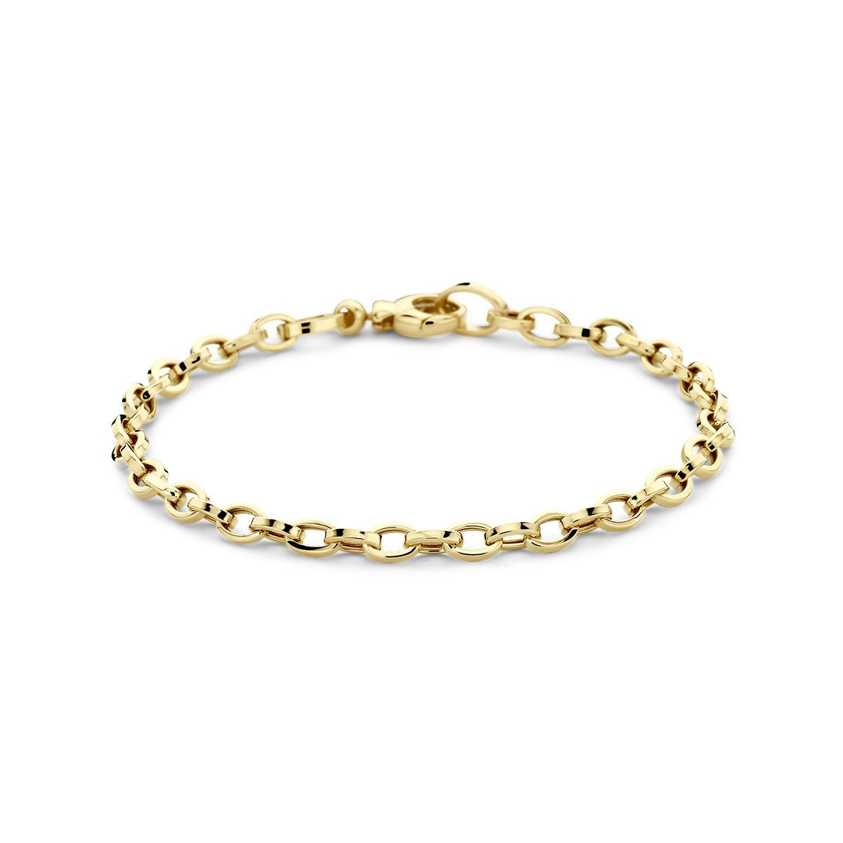 Fantasy Collection Armband 4,0 mm 18,5 cm 14K geelgoud