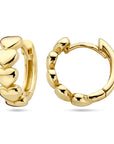 14K Geelgoud Klapoorringen Hartjes 4028479 - PansiteNederland.nl
