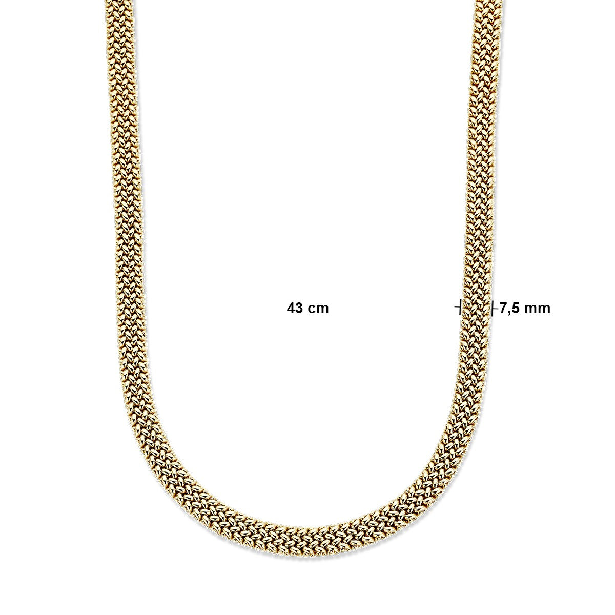 Fantasy Collection 14K Geelgouden Ketting voor Dames 4028493