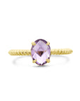 14K Geelgouden ring amethist 4028633 - PansiteNederland.nl