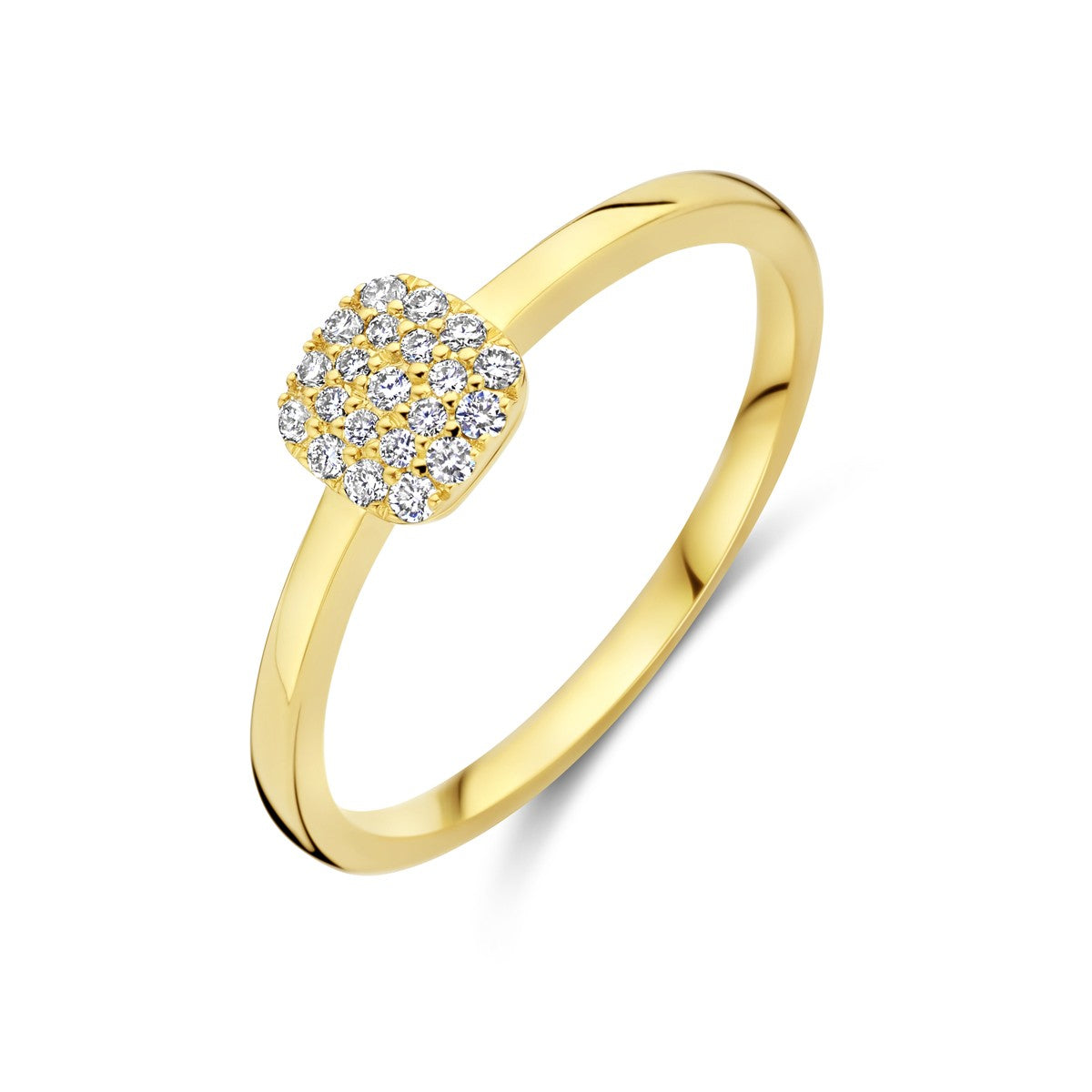 Fantasy Collection Ring diamant 14K geelgoud