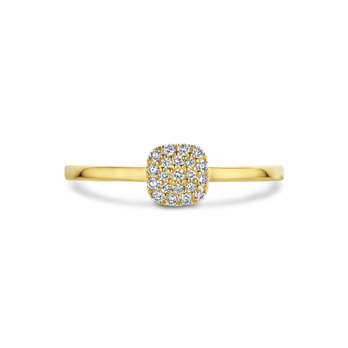 Fantasy Collection Ring diamant 14K geelgoud