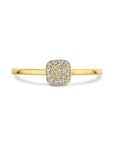 14K Geelgoud Ring Diamant 0.12Ct H Si 4028669 - PansiteNederland.nl