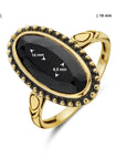 14K Geelgoud Ring Onyx 4028683 - PansiteNederland.nl