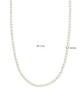14K geelgoud collier parels 2,8 mm 40 + 5 cm 4028710 - PansiteNederland.nl