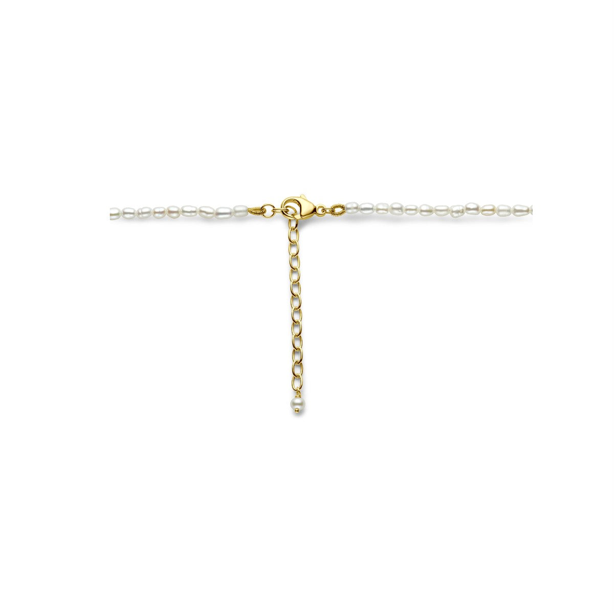Fantasy Collection Collier parels 3,2 mm 40 + 5 cm 14K geelgoud