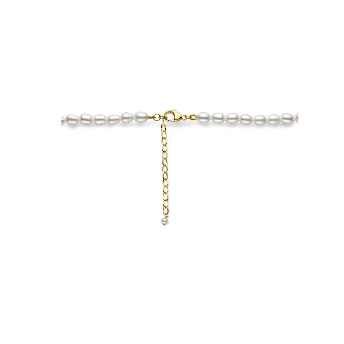 Fantasy Collection Collier parels 5,0 mm 40 + 5 cm 14K geelgoud