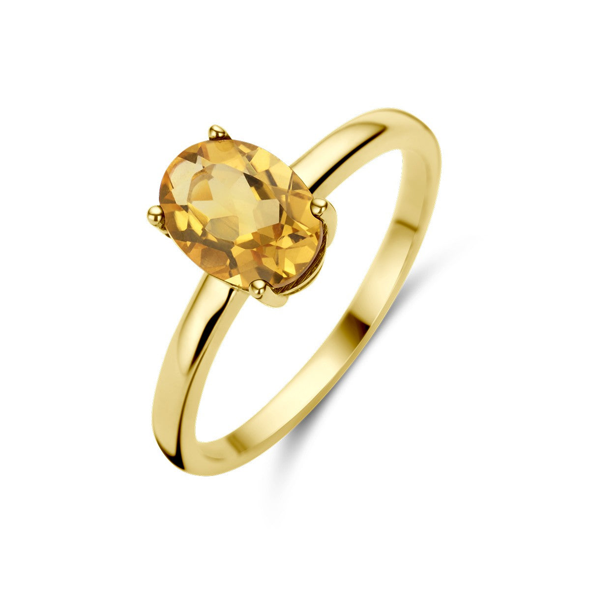 Fantasy Collection Ring citrien 14K geelgoud
