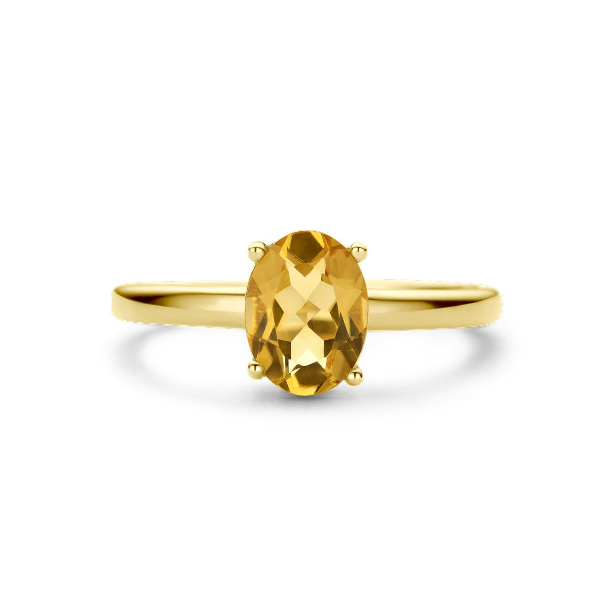 Fantasy Collection Ring citrien 14K geelgoud