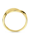 14K Geelgoud Ring Poli/Mat 4028845 - PansiteNederland.nl