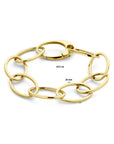 14K Geelgoud Armband 16 Mm 19,5 Cm 4028881 - PansiteNederland.nl